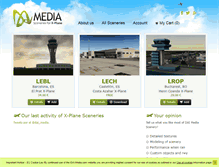 Tablet Screenshot of dai-media.com